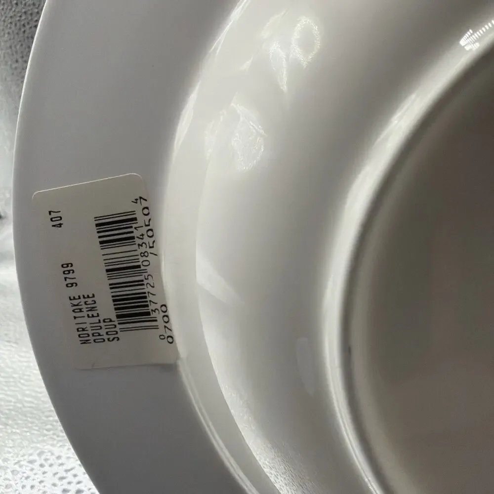 Noritake Bone China OPULENCE Soup Bowl Discontinued Made In Japan Nwt